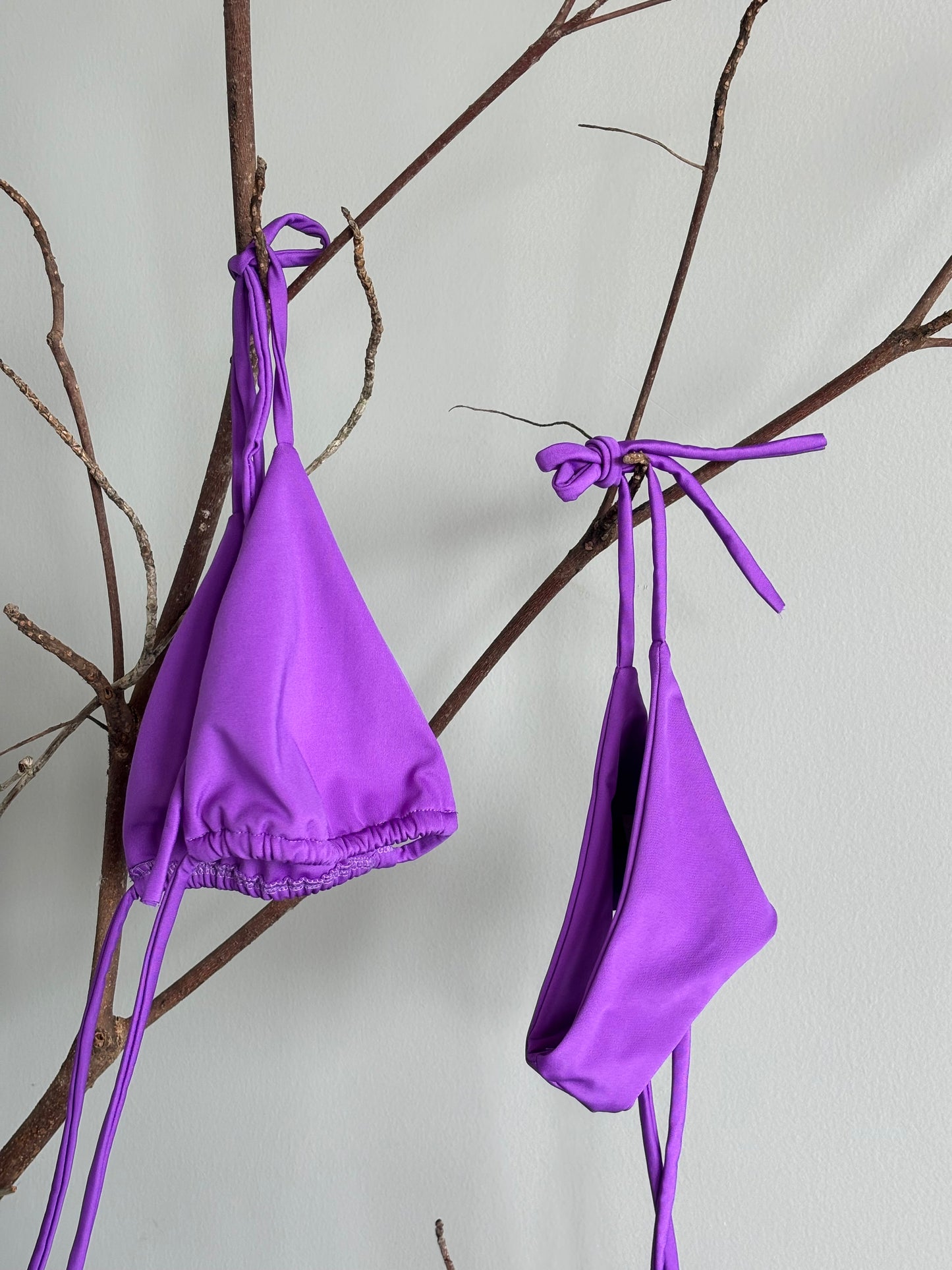 Triangle bikini set
