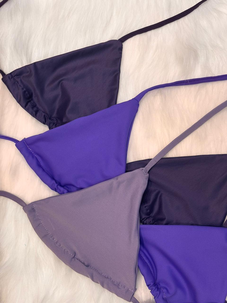 Triangle bikini set